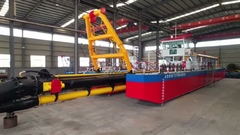 YSCSD450 ensayo de la dragadora de succión cortadora en taller antes del envío